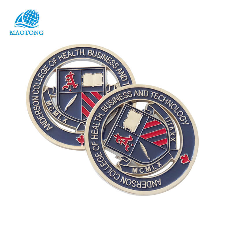 High Quality Custom Metal Military 3D Soft Enamel Badge