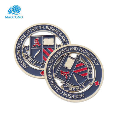 High Quality Custom Metal Military 3D Soft Enamel Badge